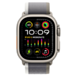 Apple Watch Ultra 2 49 mm Titanium W/Green/Grey Trail Loop M/L / MRF43RB/A