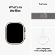 Apple Watch Ultra 2 49 mm Titanium W/Green/Grey Trail Loop M/L / MRF43RB/A