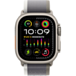 Apple Watch Ultra 2 49 mm Titanium W/Green/Grey Trail Loop M/L / MRF43RB/A