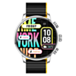 Kieslect Kr2 Stainless Steel / Black Yellow Strap