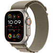 Apple Watch Ultra 2 49 mm Titanium W/Olive Alpine Band Loop L / MRF03GK/A 