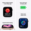 Smart saat Apple Series 11 MEUX4ET/A Jet Black