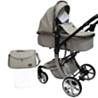 Uşaq arabası Kidilo G-10 Lite Grey