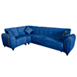 Угловой диван Novis Mobilya Velvet Desing 15 Синий