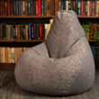 Пуф Mebello Grey Bean (L)