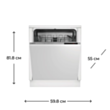 Посудомоечная машина Hotpoint HI 4C39