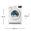 Сушильная машина Electrolux EW6D283YJE