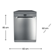Посудомоечная машина Hotpoint HFC 3C41 CW X
