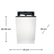Посудомоечная машина Electrolux EEA23200L