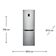 Soyuducu Samsung RB29FERNDSA/WT