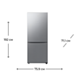 Soyuducu Samsung RB50DG602ES9WT