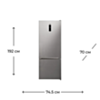 Soyuducu Vestel NFC70480A22 EX VM