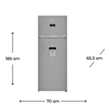 Холодильник Beko RDNE455E40DSN