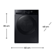 Стиральная машина Samsung WD90DG5G34BBLP