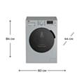 Стиральная машина Beko WSRE 6512 PRS