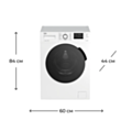 Стиральная машина Beko WSRE 6512 PRW
