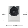 Стиральная машина Hotpoint AQS73D28S EU/B N