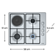 Варочная поверхность Bosch PBY6C5B80Q