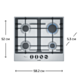 Plitə Bosch PCP6A5B90M