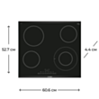 Plitə Bosch PKF675FP1E