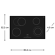 Plitə Bosch PKN811FP1E