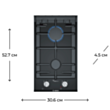 Варочная поверхность Bosch PRB3A6D70M