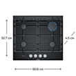 Plitə Bosch PRP6A6D70R