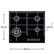 Варочная поверхность Electrolux EGV96343YK