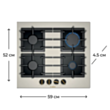 Plitə Bosch PPP6B1B90R