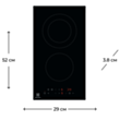 İnduksion plitə Electrolux CPE3242KC 