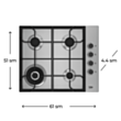 Plitə Beko HIBW 64125 SX