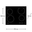 Plitə Samsung NZ64T3506AK/WT