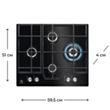 Варочная поверхность Electrolux GPE363NK