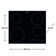 İnduksion plitə Electrolux LIT60428C