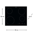 İnduksion plitə Electrolux LIT60428C
