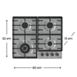 Варочная поверхность Gorenje GW642ABX