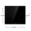 Plitə Gorenje ECT644BCSC