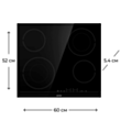Plitə Gorenje ECT644BCSC