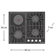 Plitə Electrotech Kup 60 3GP Qara