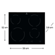 Plitə Electrolux EHF6240IOK