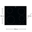 İnduksion plitə Electrolux LIB60420CK
