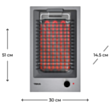 Варочная поверхность Teka EFX 30.1 BBQ
