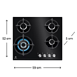 Plitə Electrolux KGG6437K
