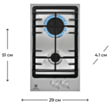Plitə Electrolux EGG3322NVX