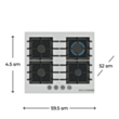 Варочная поверхность Bosch PPP6A2I40R