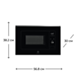 Mikrodalğalı soba Electrolux LMS2173EMX