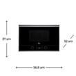 Микроволновая печь Teka ML 822 BIS L Black