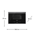Mikrodalğalı soba Teka ML 822 BIS R