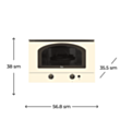 Микроволновая печь Teka MWR 22 BI Beige