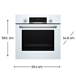 Духовой шкаф Bosch HBF534EW0Q